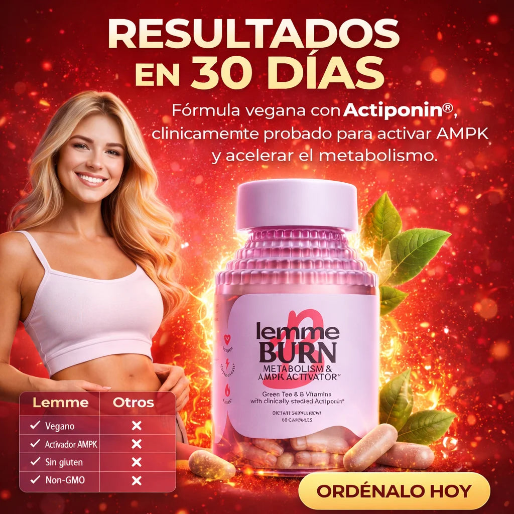 Lemme Burn – Activa tu Metabolismo y Reduce la Inflamación
