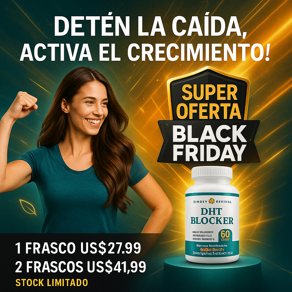 DHT Blocker Amoyus – Black Friday para tu cabello 😱