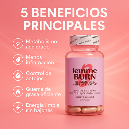 Lemme Burn – Activa tu Metabolismo y Reduce la Inflamación