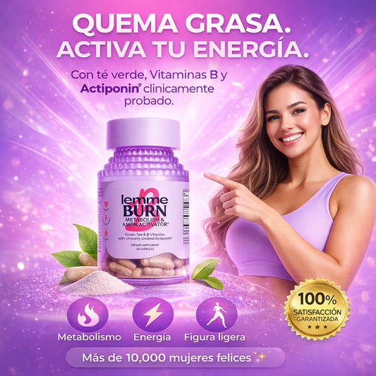 Lemme Burn – Activa tu Metabolismo y Reduce la Inflamación