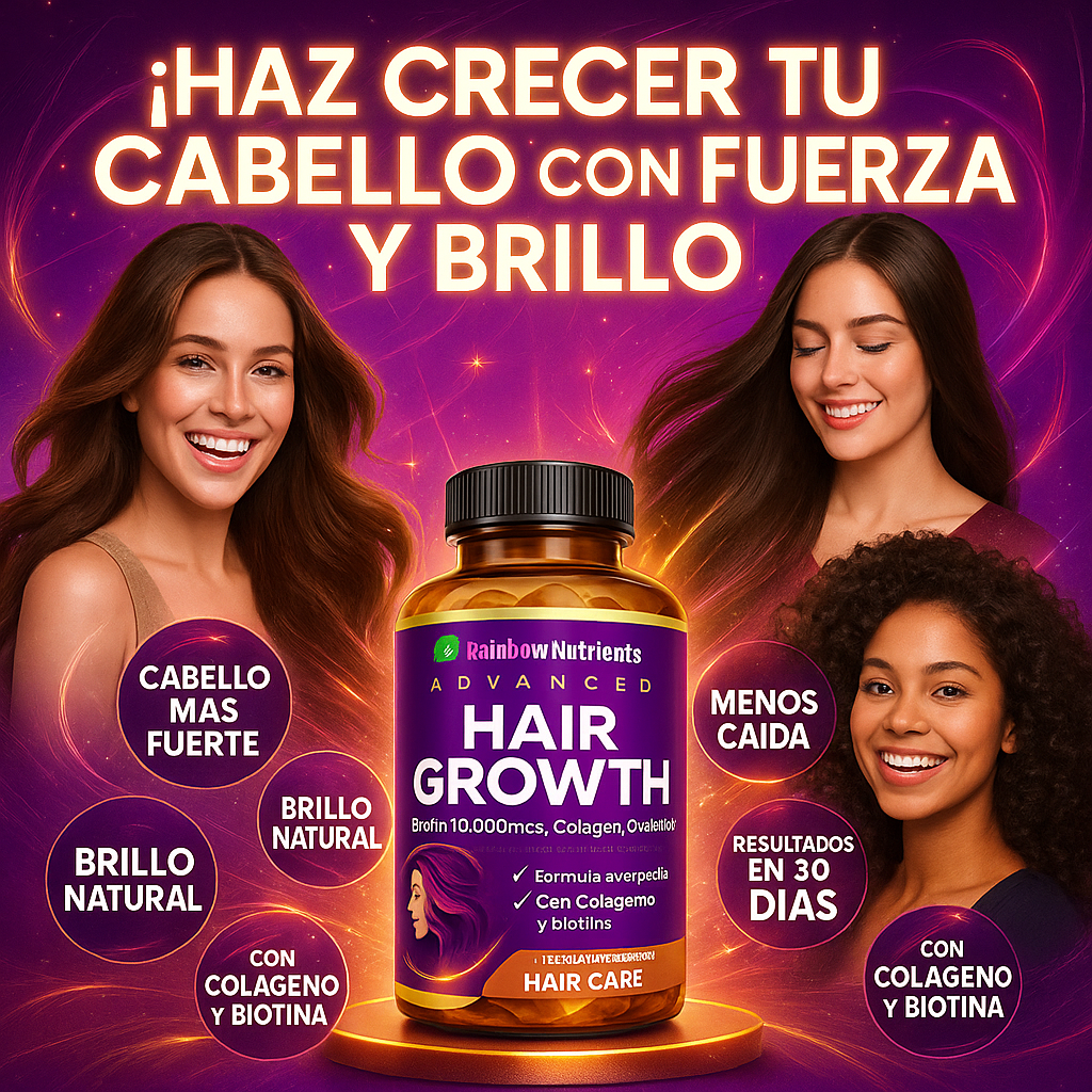 HAIR GROWTH 2x1 👩‍🦰👀