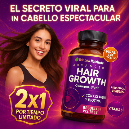 HAIR GROWTH 2x1 👩‍🦰👀