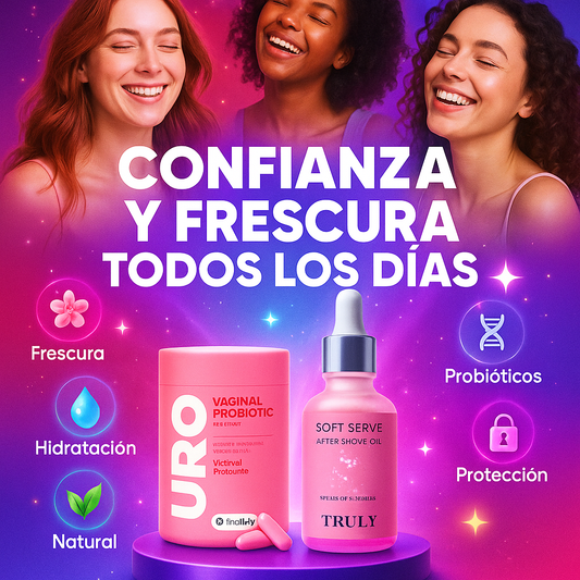 Combo Uro + Truly – Cuidado Íntimo 🌸👩‍🦰