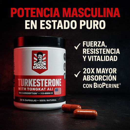 TURKESTERONE OLD SCHOOL 🔥💪