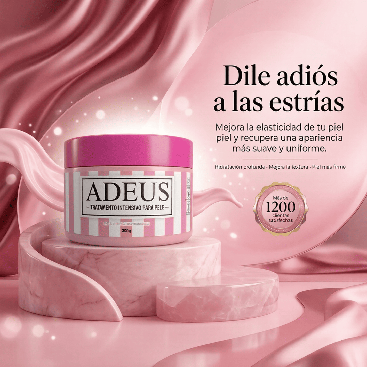 ADEUS ® | Cuidado Corporal Avanzado para una Piel Más Suave, Hidratada y Uniforme
