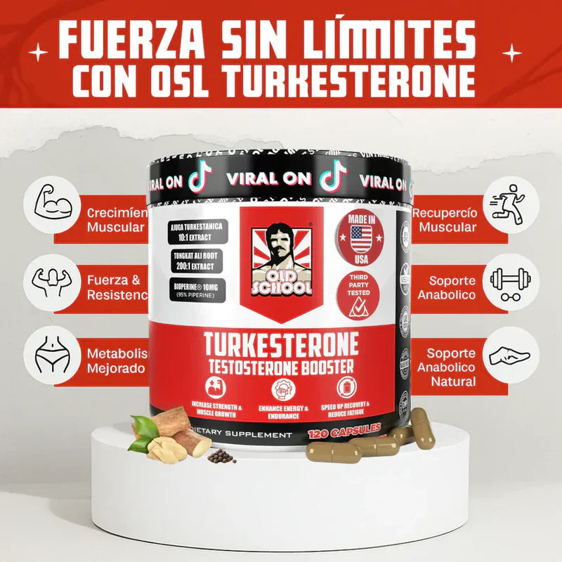 TURKESTERONE OLD SCHOOL 🔥💪