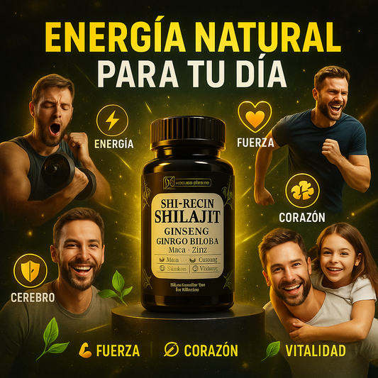 SHI-RECIN SHILAJIT 60 CAPS 🔥💪
