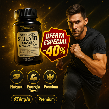 SHI-RECIN SHILAJIT 60 CAPS 🔥💪