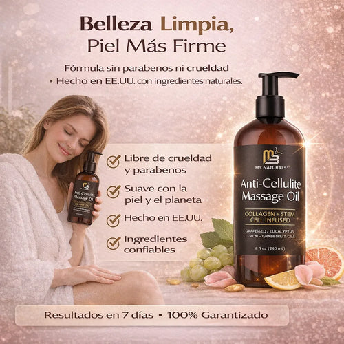 ✨ Aceite Anticelulitis con Resultados Reales en 7 Días ✨